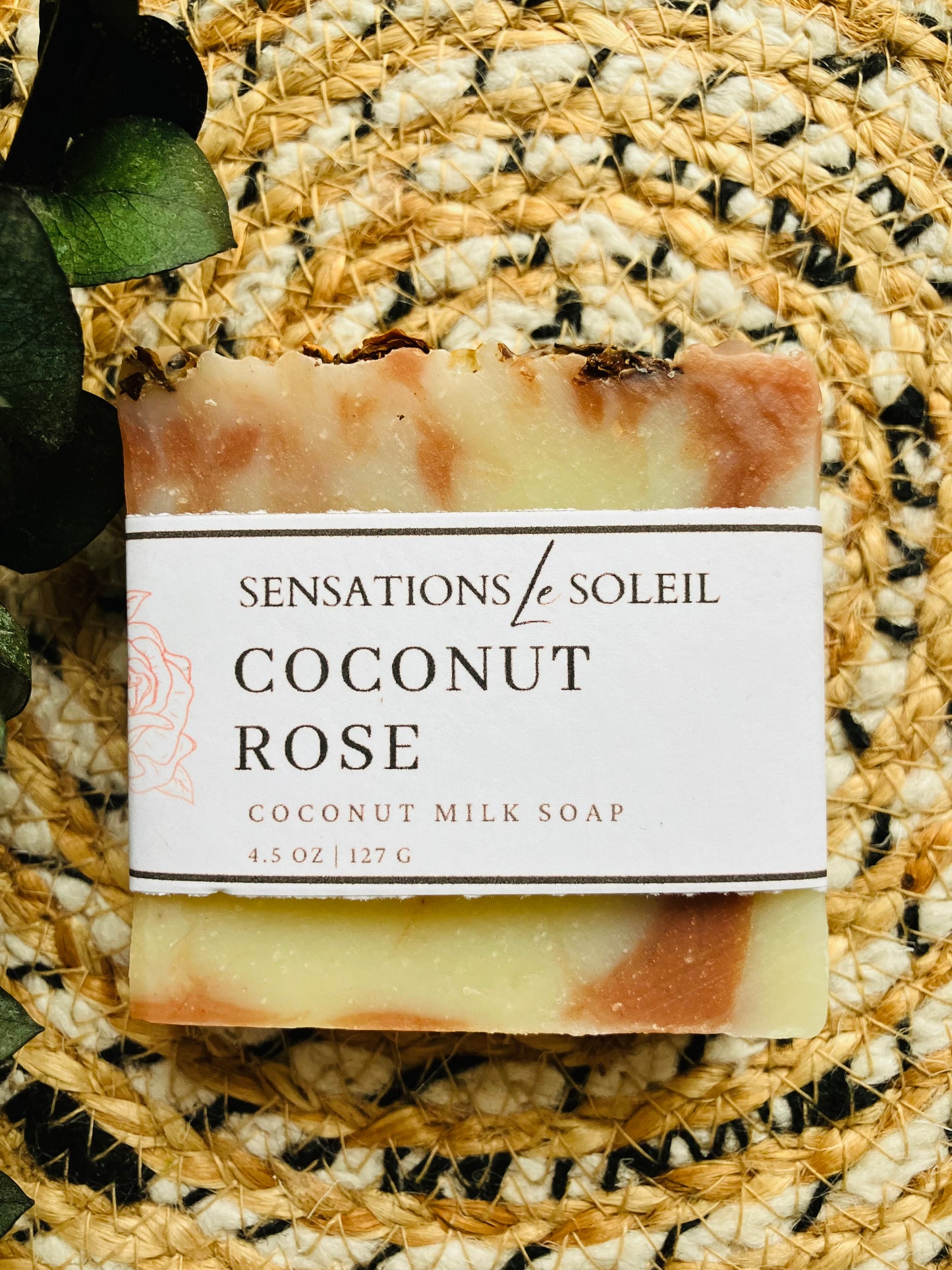 **Coconut Rose Petals Soap**
